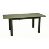 Table De Jardin Eos Extensible 130/180 Cm En Aluminium - Vert