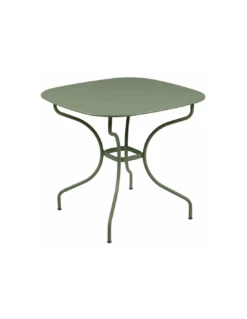 Table De Jardin Opéra Carronde Carrée 82 X 82 Cm - Acier - Cactus