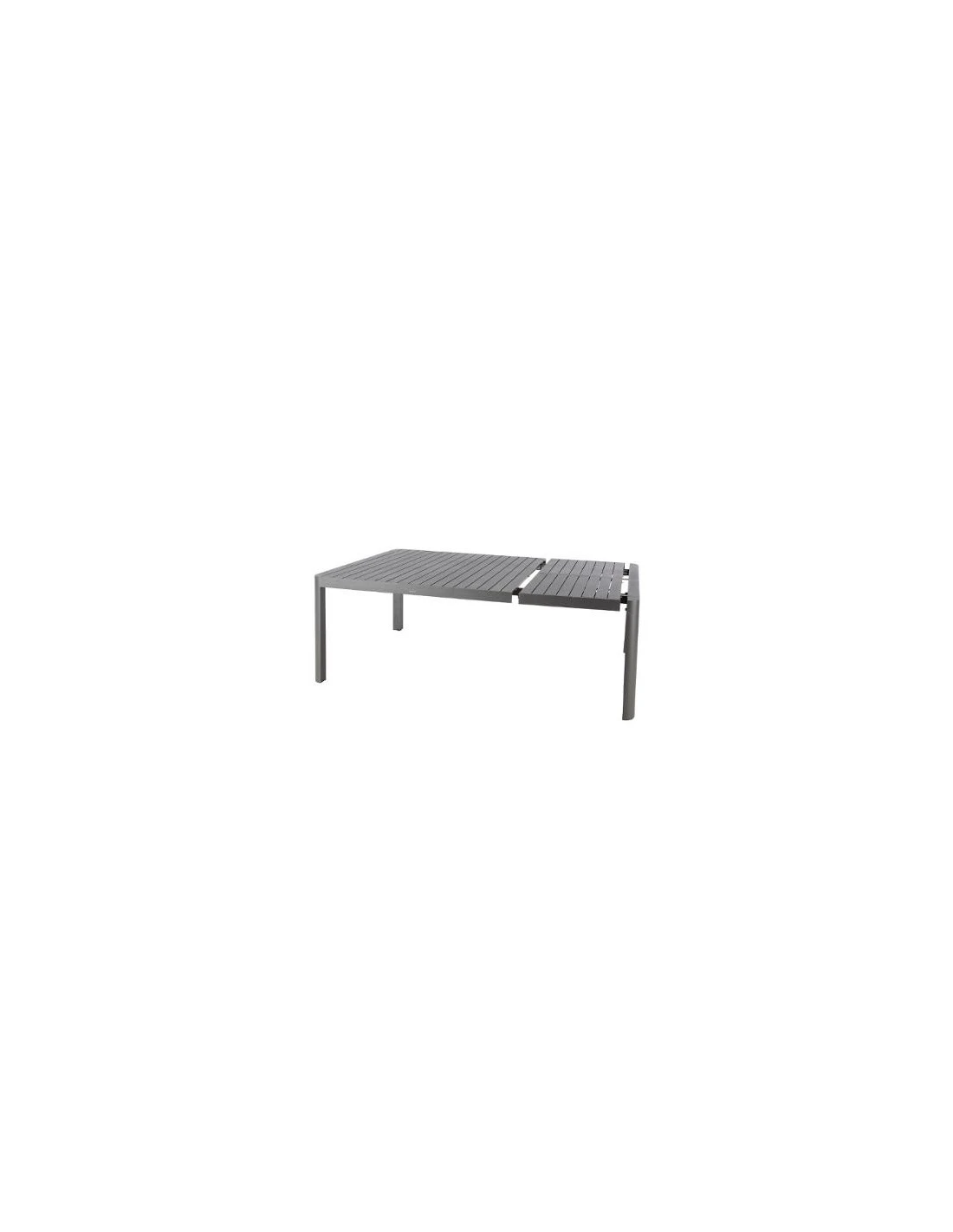 Table De Jardin Paradize Carrée Extensible - Aluminium Graphite 6 Table De Jardin Paradize Carrée Extensible - Aluminium Graphite – Image 6