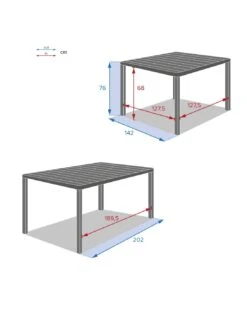 Table De Jardin Paradize Carrée Extensible - Aluminium Graphite 16 Table De Jardin Paradize Carrée Extensible - Aluminium Graphite -Fournitures De Jardin table de jardin paradize carree extensible aluminium graphite 7