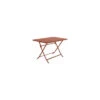 Table De Jardin Rectangle Greensboro Pliante 4 Places - Ambre