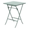 Table Greensboro Haute Carrée 2 Places - Acier - Vert Olive