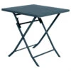 Table Pliante Greensboro Carrée 2 Places - Petrole