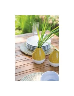 Table Rectangulaire TIWI En Bois D'Acacia -Fournitures De Jardin table rectangulaire tiwi en bois d acacia 3