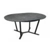 Table Valenza 125/175 X 125 En Aluminium / SPC - Graphite / Gris