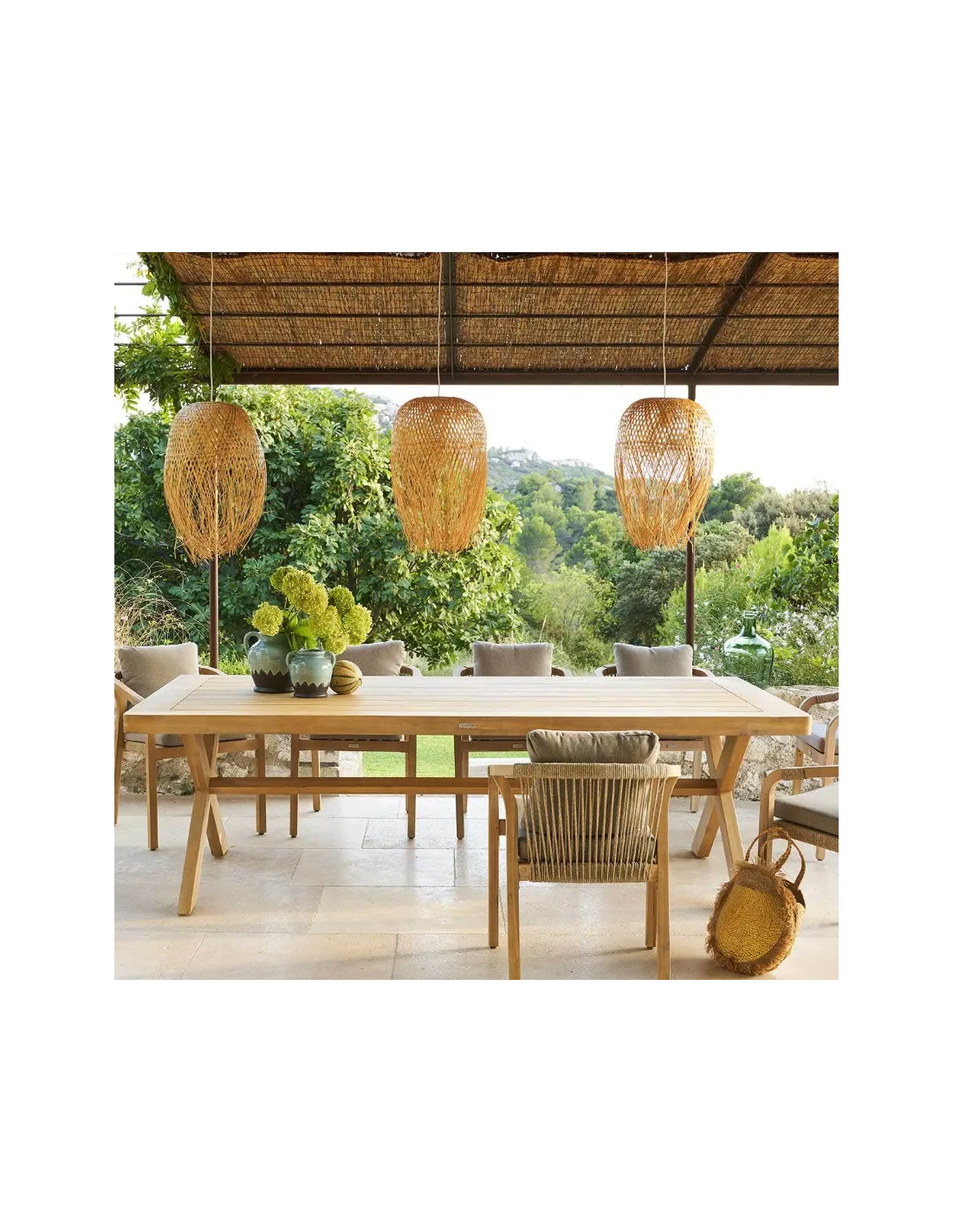 Table Xenia Acacia 10 Places 2 Table Xenia Acacia 10 Places – Image 2