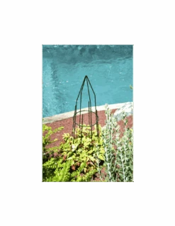 Tipis "rond" Coloris Vert Sapin Ou Fer Vieilli - Vert Sapin