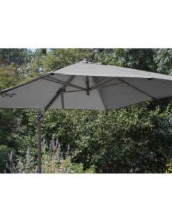 Toile De Parasol Déporté Roma 3 X 3 M - Polyester 200 Gr/m²