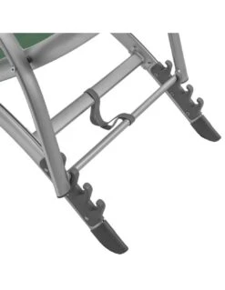 Transat Pliant Samba - 4 Positions - Aluminium Anodisé - Graphite / Olive -Fournitures De Jardin transat pliant samba 4 positions aluminium anodise graphite olive 6