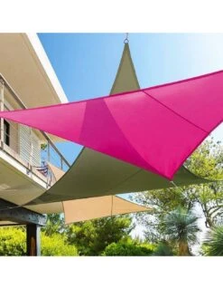 Voile D'ombrage Curacao Triangulaire 4 X 4 X 4 M - Coloris Au Choix - Ardoise 28 Voile D'ombrage Curacao Triangulaire 4 X 4 X 4 M - Coloris Au Choix - Ardoise -Fournitures De Jardin voile d ombrage curacao triangulaire 4 x 4 x 4 m coloris au choix 13