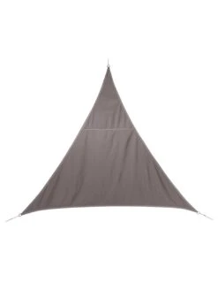 Voile D'ombrage Curacao Triangulaire 4 X 4 X 4 M - Coloris Au Choix - Ardoise 18 Voile D'ombrage Curacao Triangulaire 4 X 4 X 4 M - Coloris Au Choix - Ardoise -Fournitures De Jardin voile d ombrage curacao triangulaire 4 x 4 x 4 m coloris au choix 3