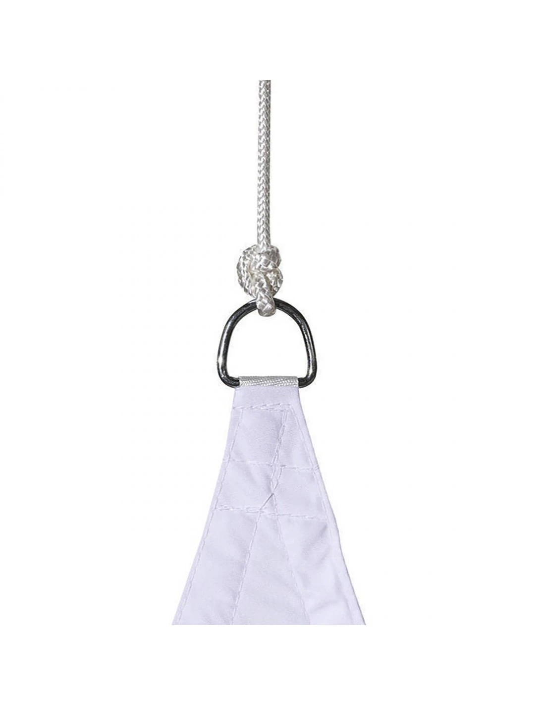 Voile D'ombrage Curacao Triangulaire 4 X 4 X 4 M - Coloris Au Choix - Ardoise 8 Voile D'ombrage Curacao Triangulaire 4 X 4 X 4 M - Coloris Au Choix - Ardoise – Image 8