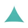 Voile D'ombrage Curacao Triangulaire 4 X 4 X 4 M - Emeraude